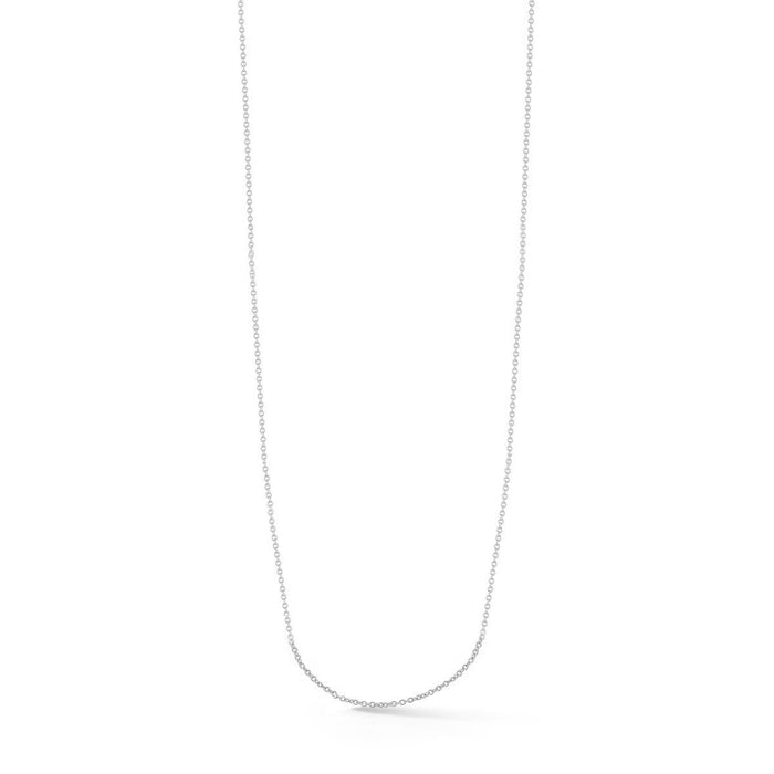 14k White Gold Chain-18/20" ($250)