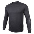 2UNDR Branded All Day Longsleeve Crew Golf T-Shirt Heathered Charcoal - 26 Men