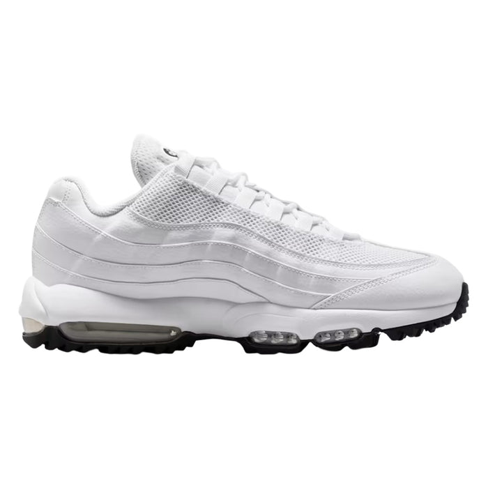 Nike Air Max '95 G Spikeless Golf Shoes White/White/Light Graphite/Black - FW26 Unisex