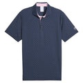 PUMA AP Micro Umbrellas Golf Polo Deep Navy - SS25 Men