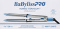 BABYLISSPRO NANO TITANIUM 1.5 INCH PRIMA STAINLESS STEEL FLAT IRON