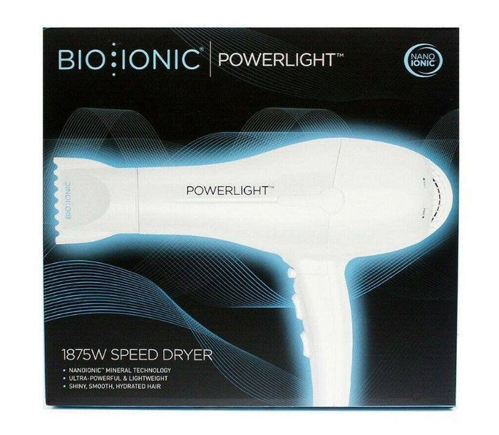 BIOIONIC POWERLIGHT DRYER  WHITE