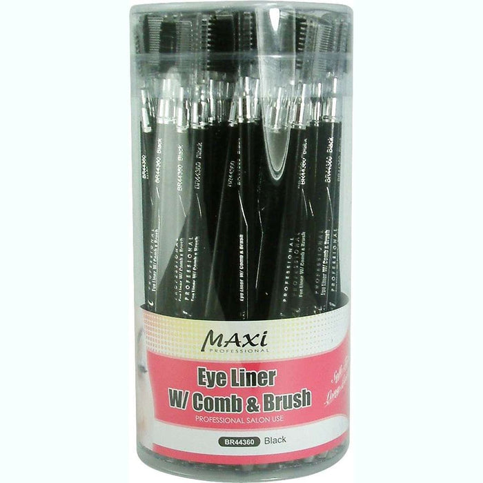 Brittny Eyeliner W Comb  Brush  Black