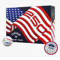 Callaway Chrome Tour USA Stripe Limited Golf Balls