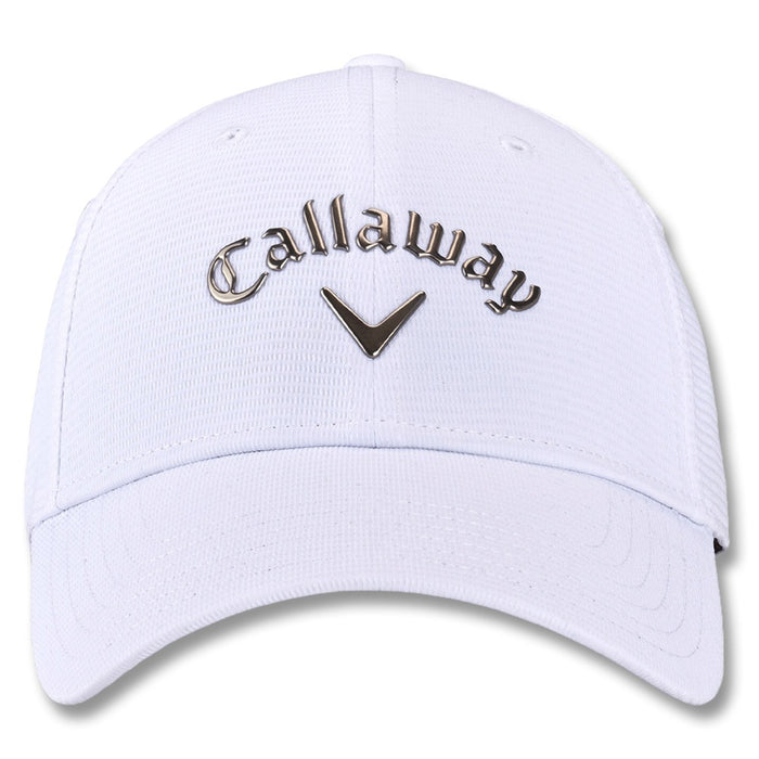 Callaway Liquid Metal Golf Cap White/Gunmetal - 24 Women