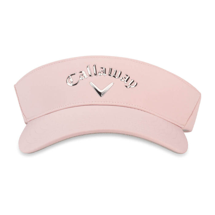 Callaway Liquid Metal Golf Visor Pink/Silver - 26 Women