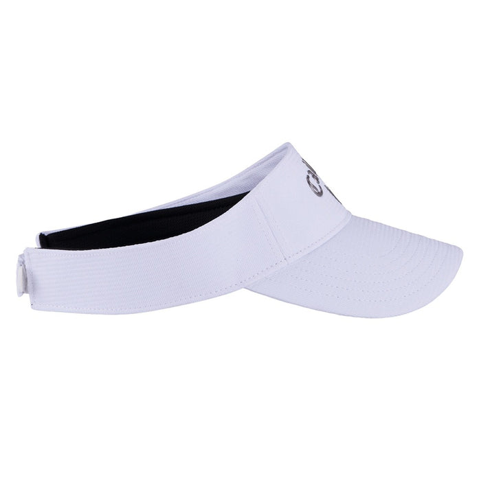 Callaway Liquid Metal Golf Visor White/Gunmetal - 24 Women