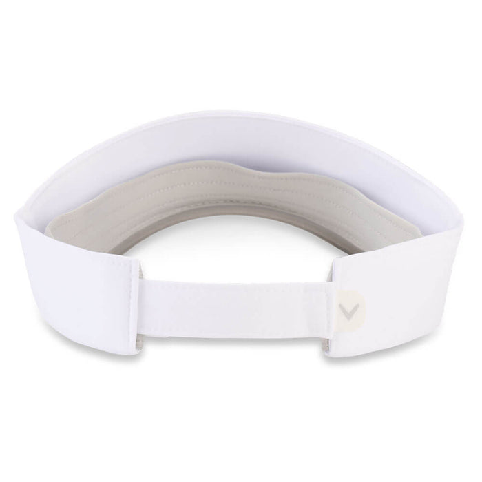 Callaway Liquid Metal Golf Visor White/Gunmetal - 26 Women