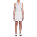 Callaway Sleeveless Flounce Golf Dress (with Mesh) Brilliant White - SP25 Women