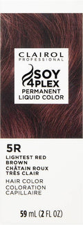 CLAIROL PERMANENT LIQUID 5R LIGHTEST RED BROWN