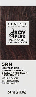CLAIROL PERMANENT LIQUID 5RN LIGHTEST RED NEUTRAL BROWN