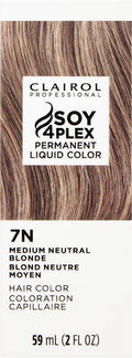 CLAIROL PERMANENT LIQUID 7N MEDIUM NEUTRAL BLONDE