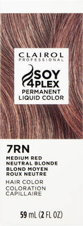 CLAIROL PERMANENT LIQUID 7RN MEDIUM RED NEUTRAL BLONDE