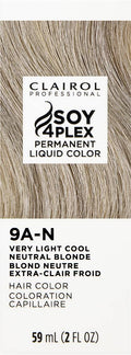 CLAIROL PERMANENT LIQUID 9A-N VERY LIGHT COOL NEUTRAL BLONDE