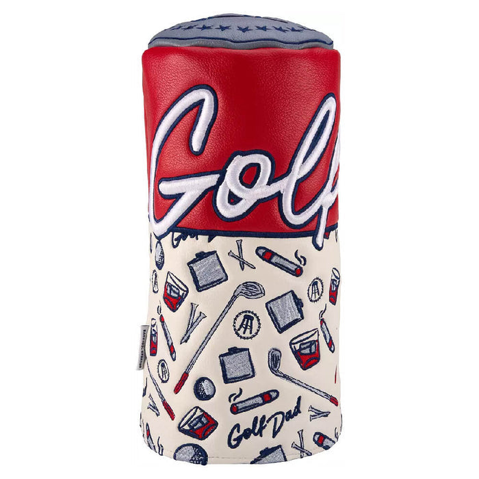 CMC Design Barstool Golf Dad Red Barrel Headcover