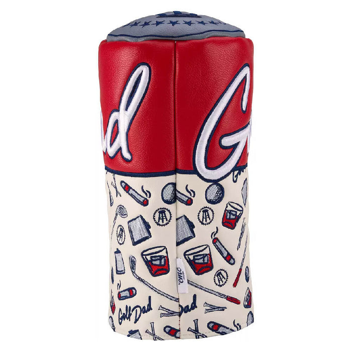 CMC Design Barstool Golf Dad Red Barrel Headcover