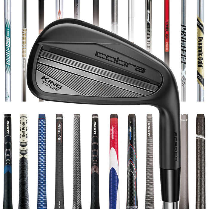 Cobra King Tour Black Forged Custom Irons