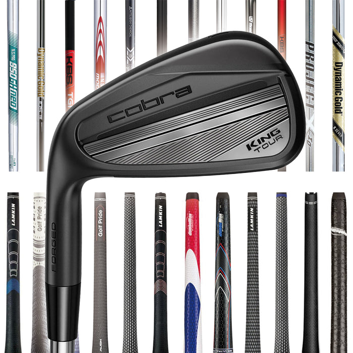 Cobra King Tour Black Forged Custom Irons