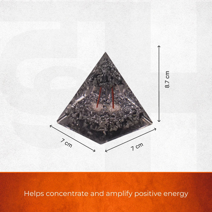Dhan-Sampatti Booster: Sacred Pyrite Pyramid & Raw Pyrite Stone - view 3