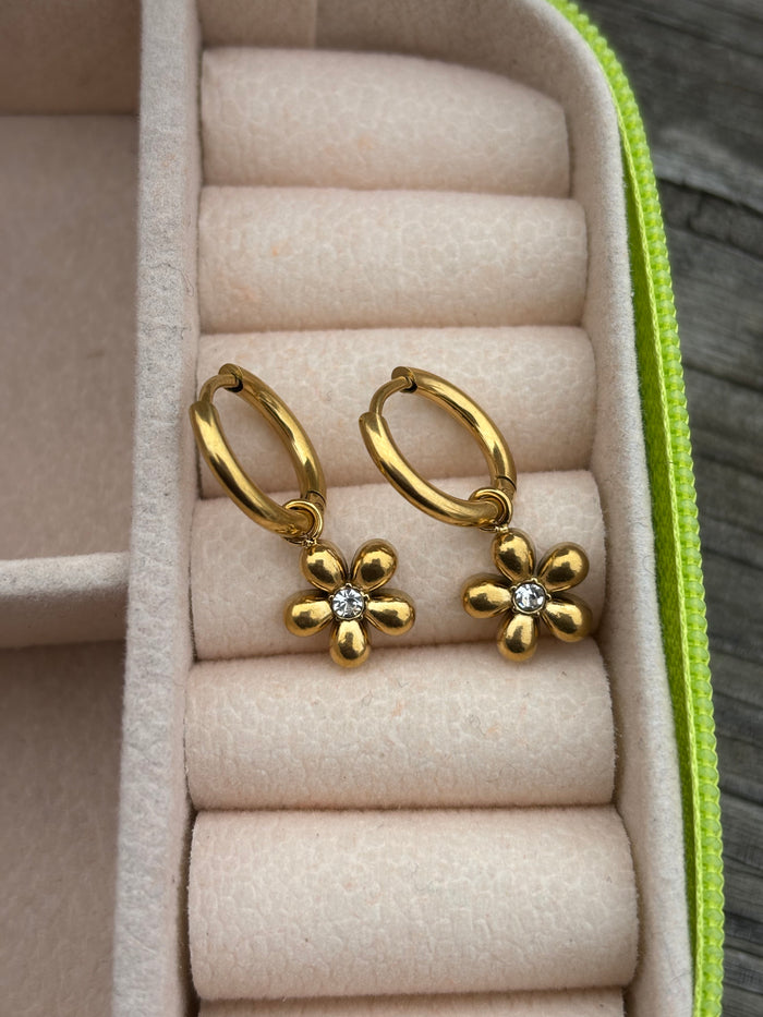 Ditsy Daisy Hoops