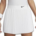 Nike Dri-FIT Advantage Pleated Tennis Golf Skirt White/Black - SS23 Women