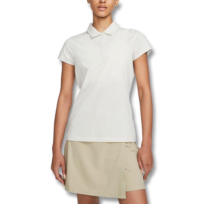 Nike Dri-FIT Golf Polo Light Orewood Brown/Black - SS22 Women