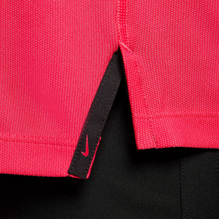 Nike Dri-FIT Tiger Woods Tech Pique Golf Polo Ember Glow/Siren Red/Black - 23 Men