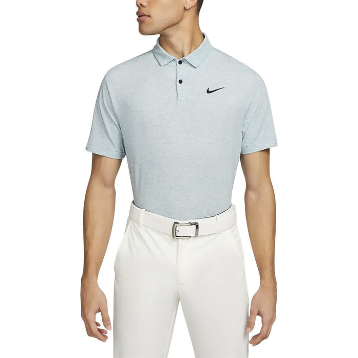 Nike Dri-FIT Tour Heather Golf Polo Mineral Tea/Black - SS23 Men