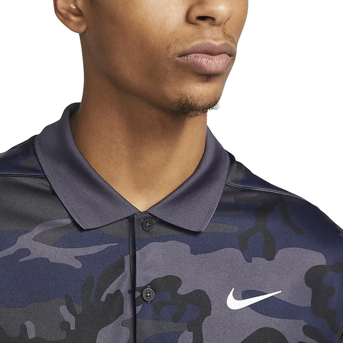 Nike Dri-FIT Victory+ Camo Golf Polo Gridiron/Gridiron/White - 23 Men