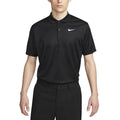 Nike Dri-FIT Victory+ Jacquard Golf Polo Black/White - 23 Men