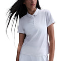 Nike Dri-FIT Victory Short-Sleeve Golf Polo White/Black - FW25 Women
