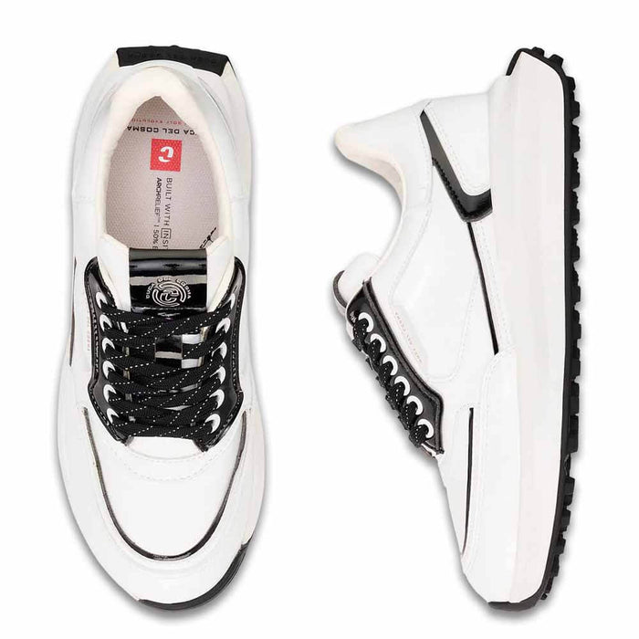 Duca Del Cosma Golf Olivera 2 Spikeless Golf Shoes White/Black - SS26 Women