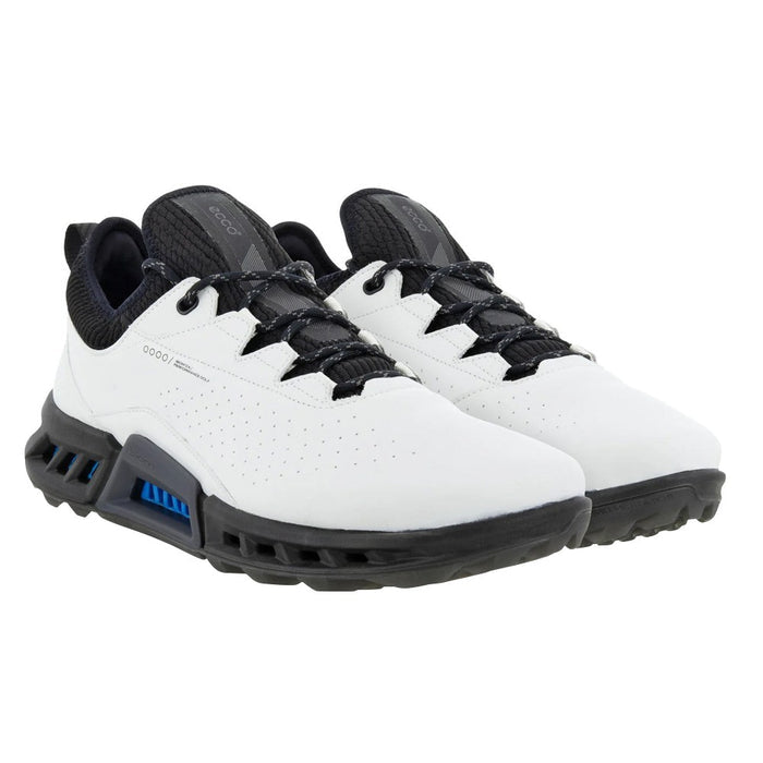 ECCO BIOM C4 Spikeless Golf Shoes White/Black - SS23 Men
