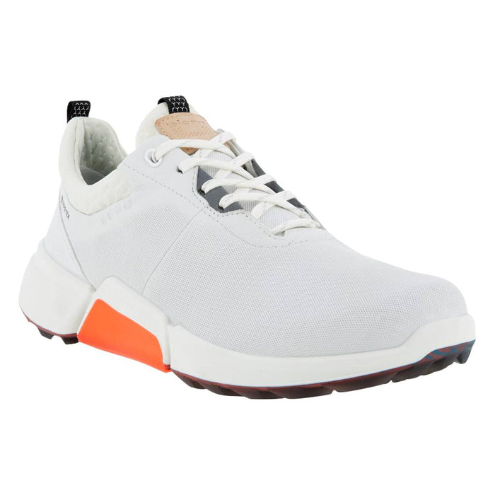 ECCO BIOM H4 Laced Spikeless Golf Shoes White - SS22 Women
