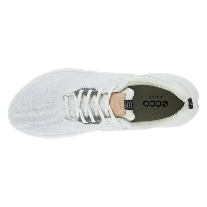 ECCO BIOM H4 Laced Spikeless Golf Shoes White - SS22 Women