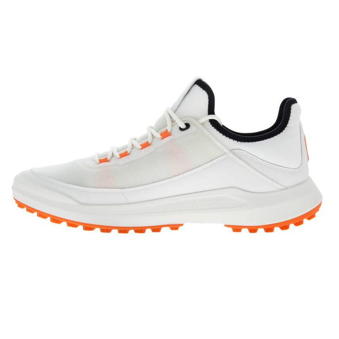 ECCO Core Mesh Spikeless Golf Shoes White/Calendula - 22 Men