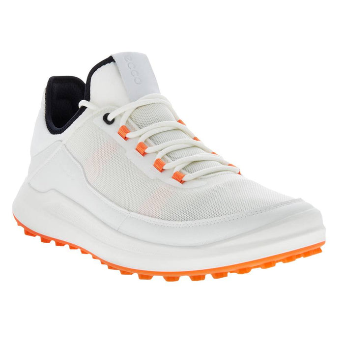 ECCO Core Mesh Spikeless Golf Shoes White/Calendula - 22 Men
