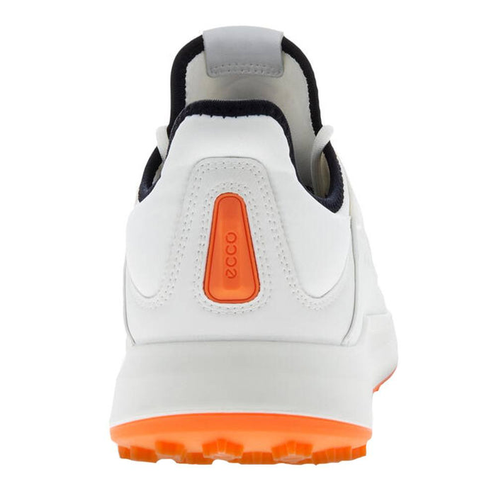 ECCO Core Mesh Spikeless Golf Shoes White/Calendula - 22 Men