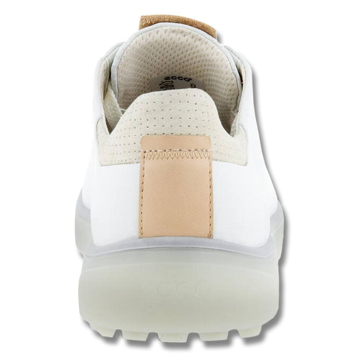 ECCO Tray Laced Spikeless Golf Shoes Bright White Lyra - FW22 Women