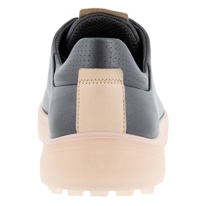 ECCO Tray Laced Spikeless Golf Shoes Magnet Lyra Metallic - FW22 Women