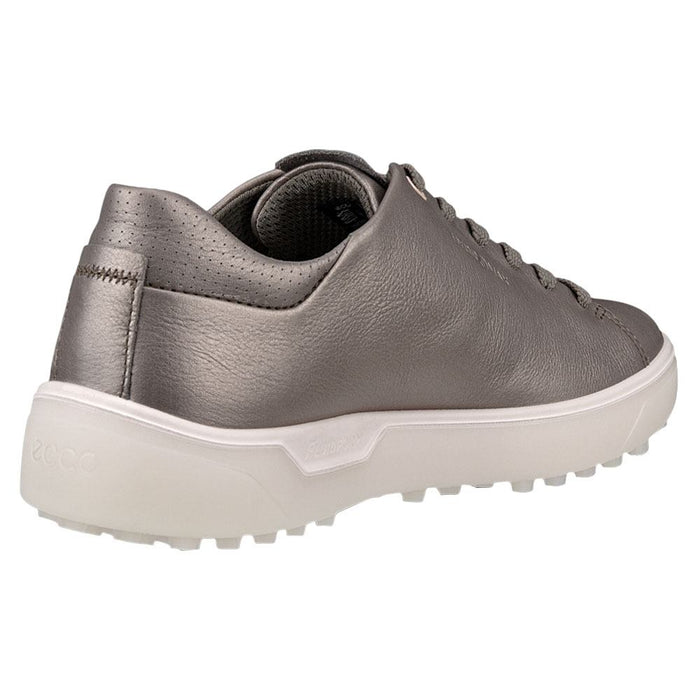 ECCO Tray Laced Spikeless Golf Shoes Warm Gray - FW22 Women