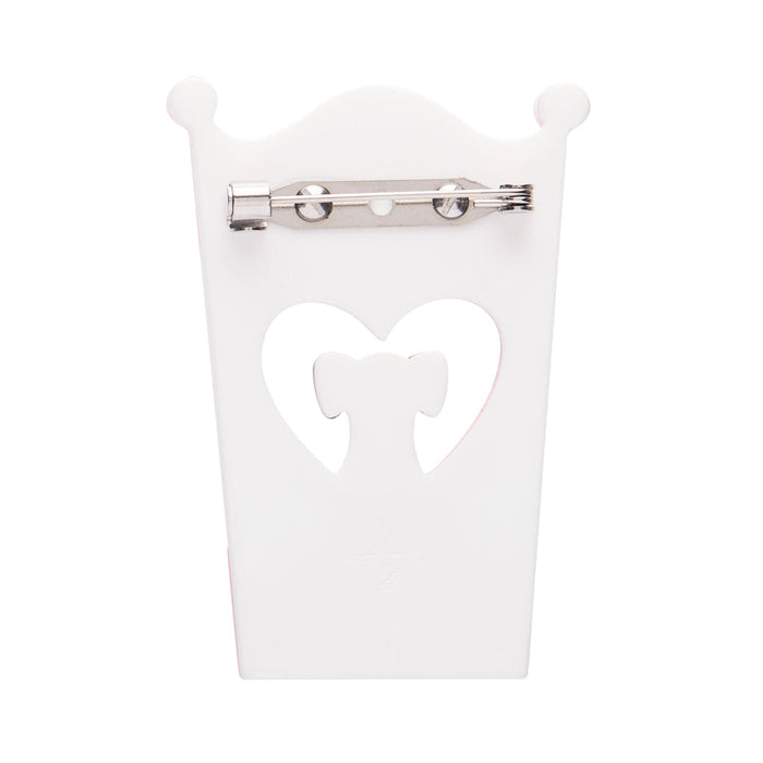 Erstwilder Free Kisses Kissing Booth Brooch with Gift Box  ~A Day At The Fair~