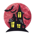 Erstwilder On Haunted Hill Halloween Brooch Designed in Australia
