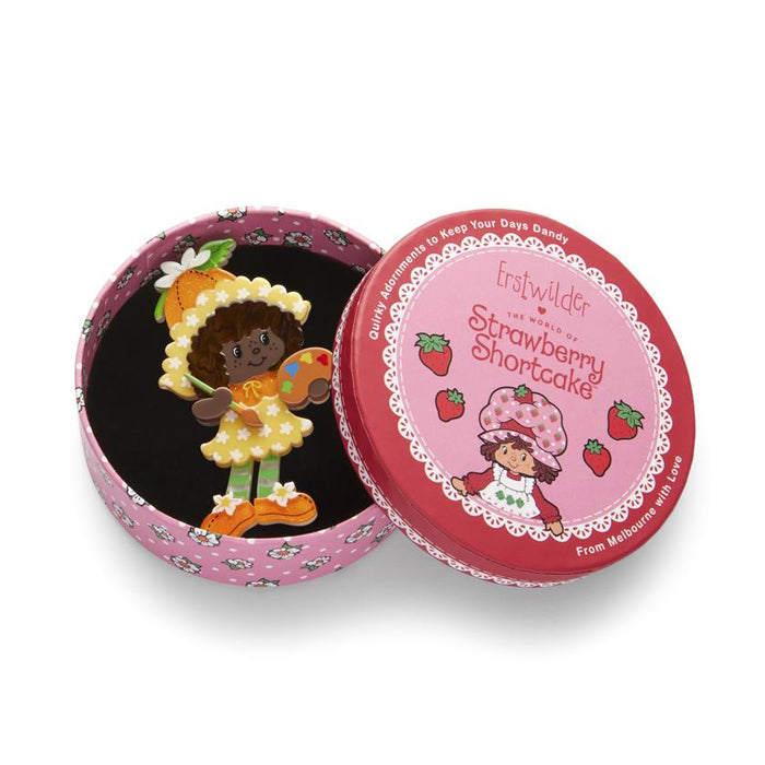 Erstwilder Orange Blossom Brooch with Gift Box  ~The World of Strawberry Shortcake~