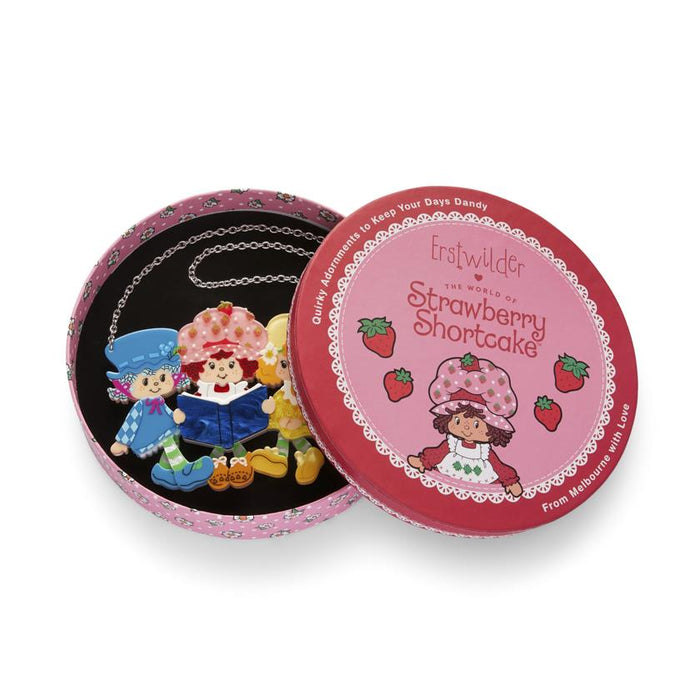 Erstwilder Strawberry Storytime Necklace ~The World of Strawberry Shortcake~