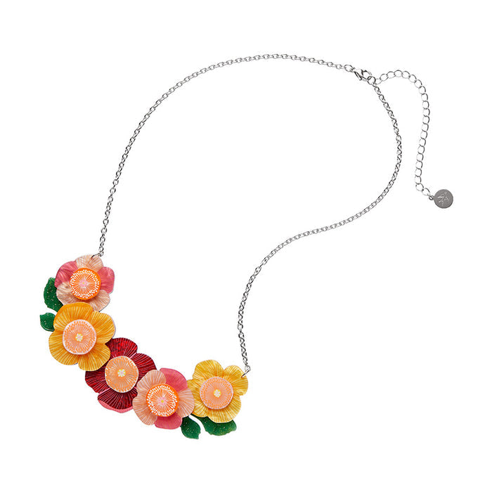 Erstwilder x Jocelyn Proust Pretty Poppies Floral Necklace