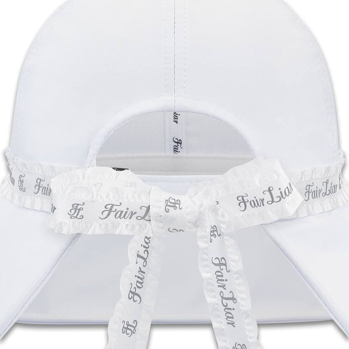 Callaway Frill Detailed Golf Bucket Hat White - 24 Women