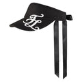 Fairliar Furry Logo Golf Visor Black - FW25 Women