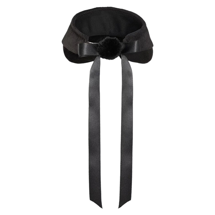 Fairliar Furry Logo Golf Visor Black - FW25 Women