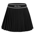 Callaway Logo Jacqard Band Pleated Golf Skirt Black - 24 Women